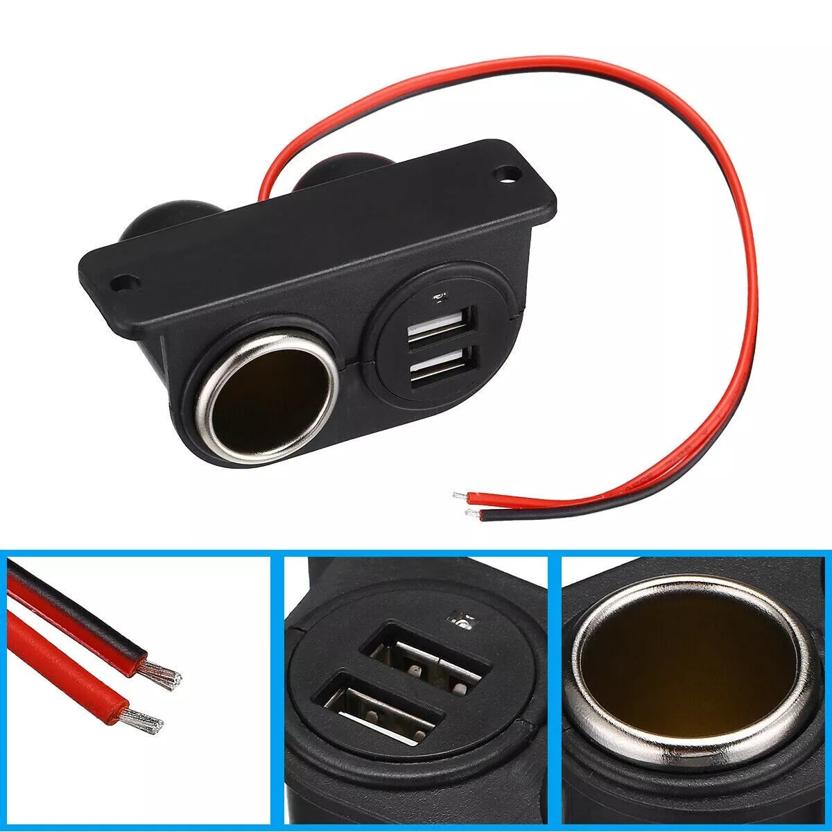 12V UNIVERSAL CHARGER USB